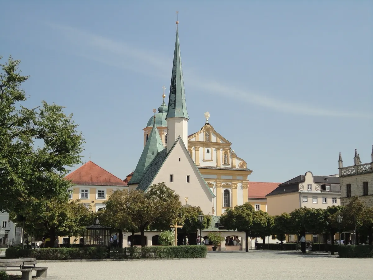 Stadtansicht von Altötting
