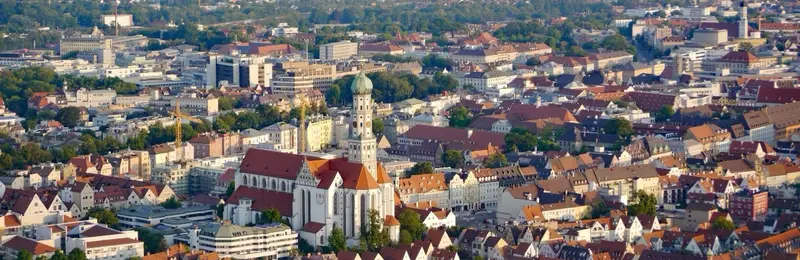 Stadtansicht von Augsburg