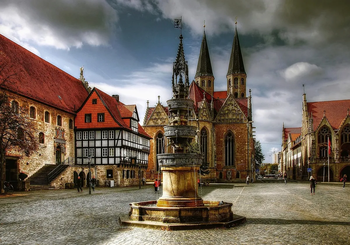 Stadtansicht von Braunschweig