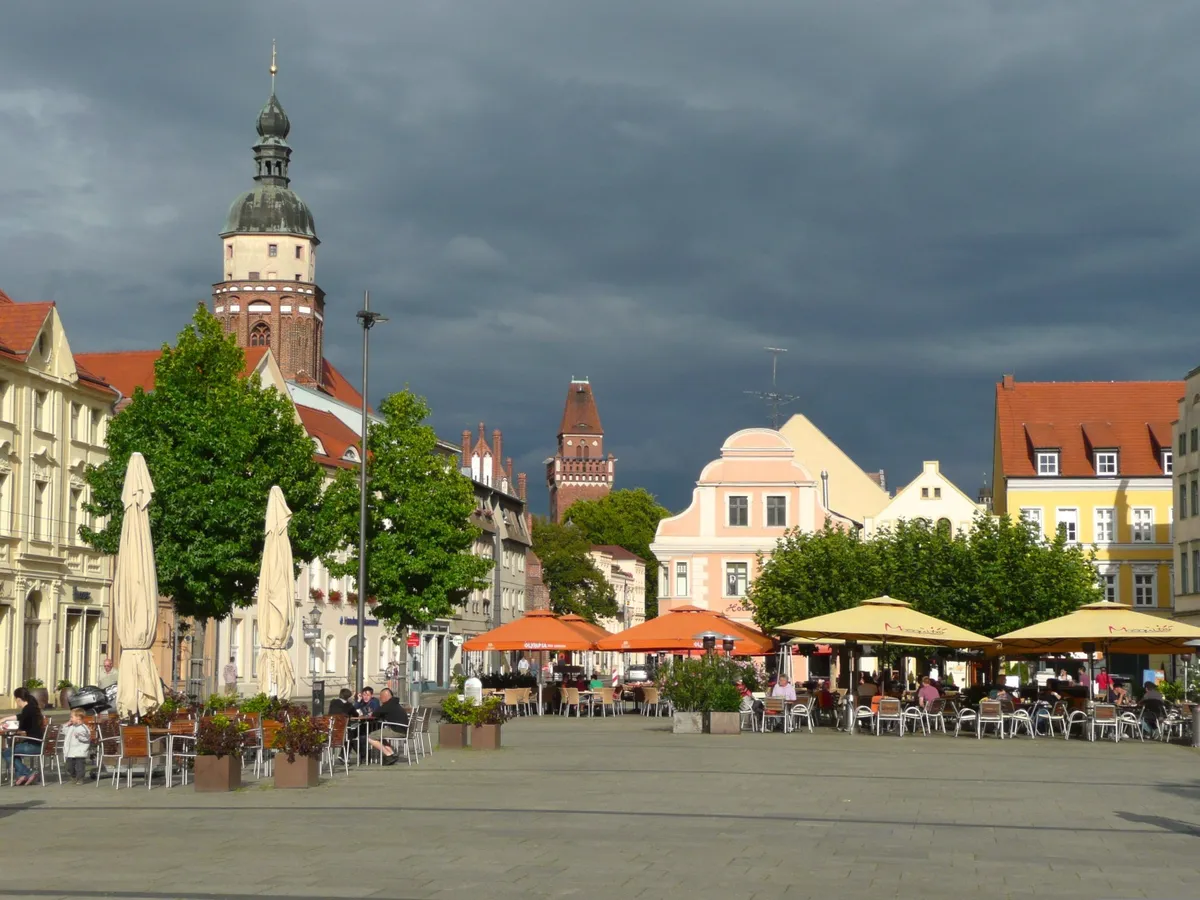 Stadtansicht von Cottbus