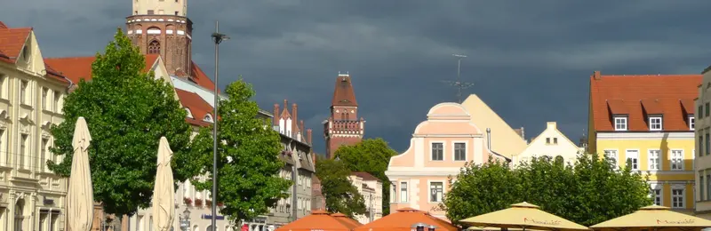 Stadtansicht von Cottbus