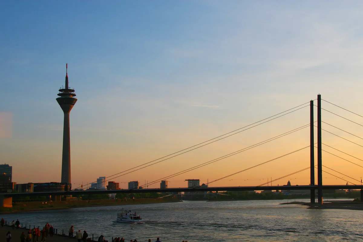 Stadtansicht von Düsseldorf