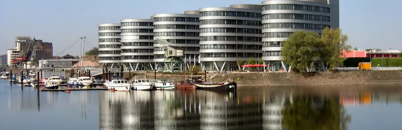 Stadtansicht von Duisburg