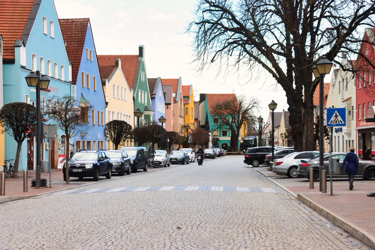Stadtansicht von Erding