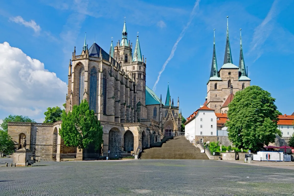 Stadtansicht von Erfurt