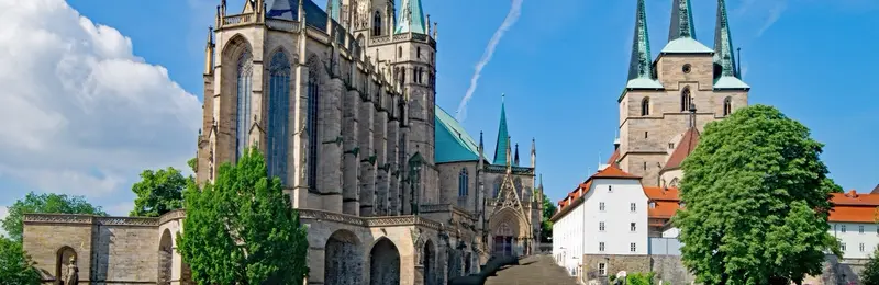 Stadtansicht von Erfurt
