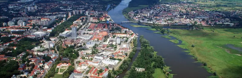 Stadtansicht von Frankfurt (Oder)