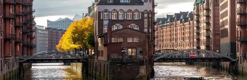 Stadtansicht von Hamburg
