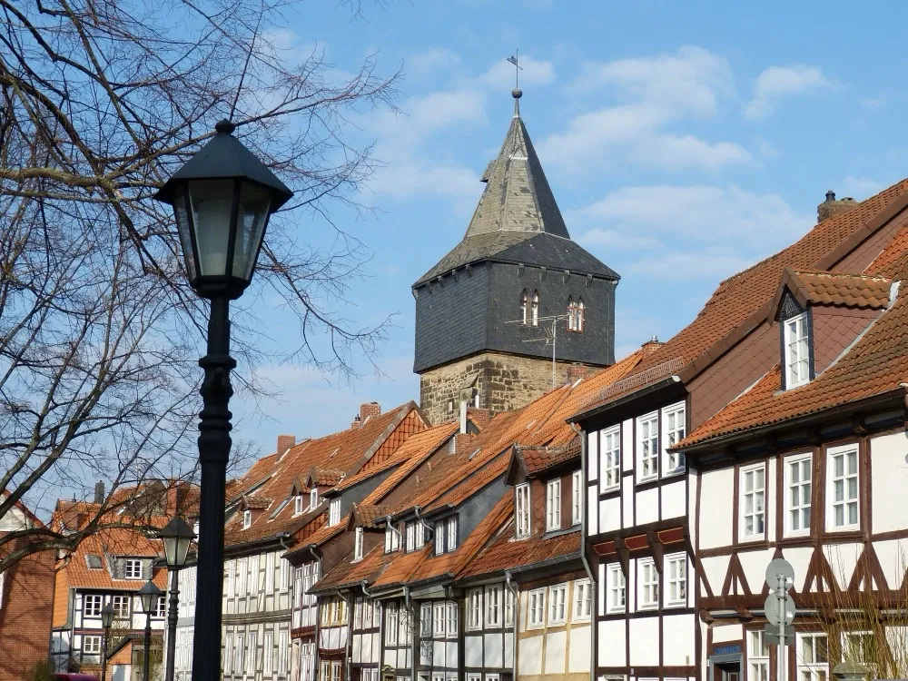 Stadtansicht von Hildesheim