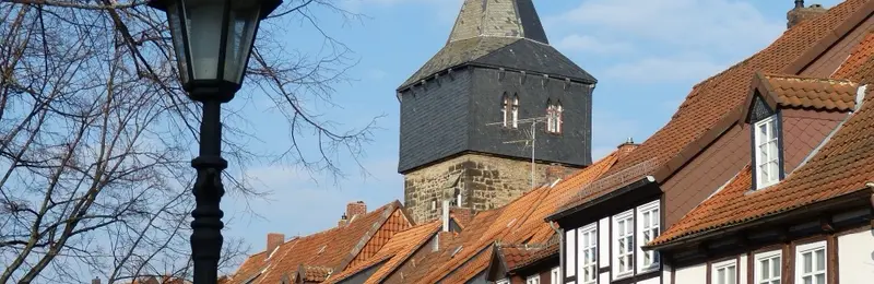 Stadtansicht von Hildesheim