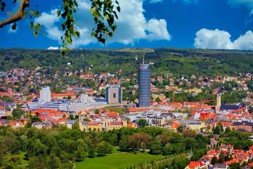 Stadtansicht von Jena