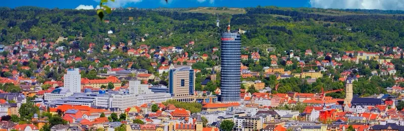 Stadtansicht von Jena