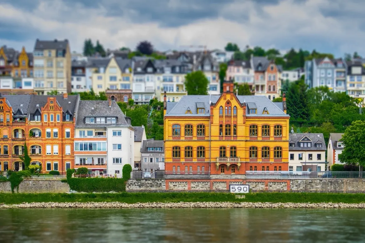 Stadtansicht von Koblenz