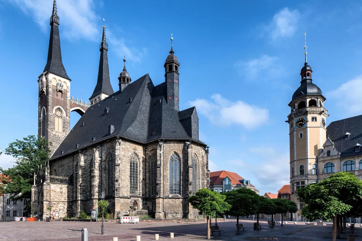 Stadtansicht von Köthen (Anhalt)