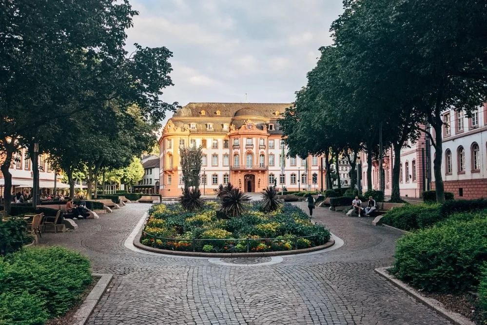 Stadtansicht von Mainz