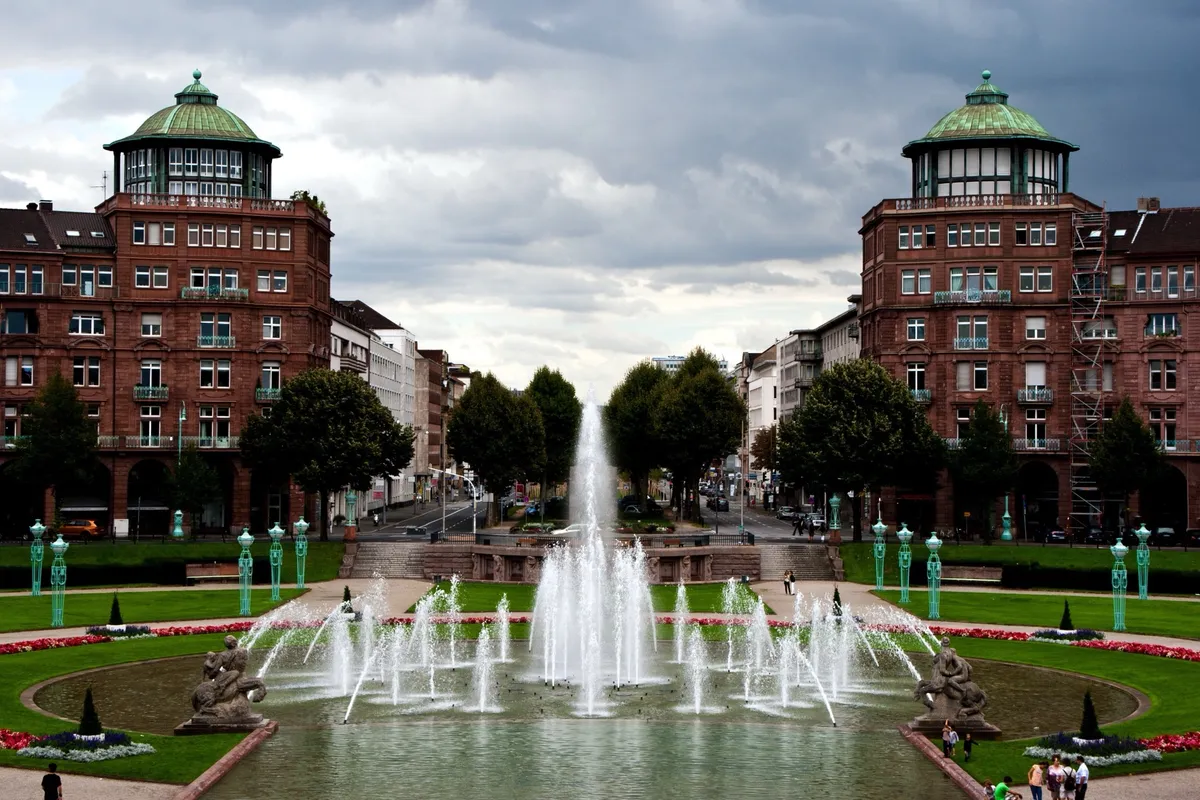 Stadtansicht von Mannheim