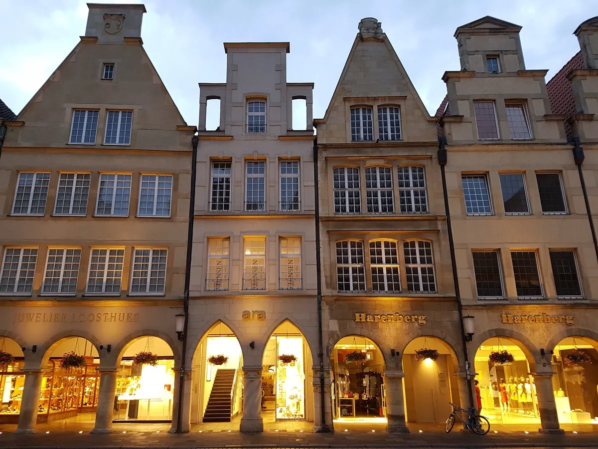 Stadtansicht von Münster