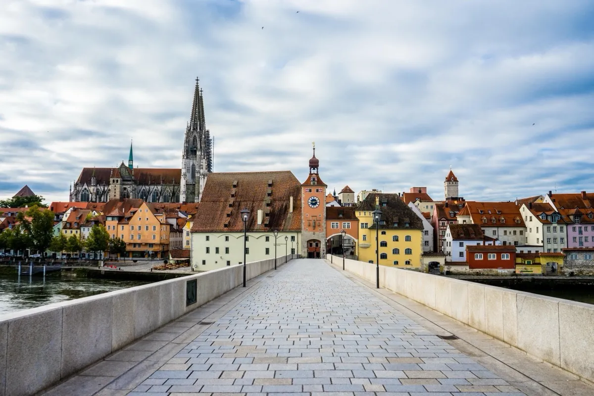 Stadtansicht von Regensburg