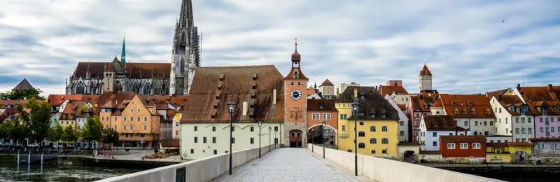 Stadtansicht von Regensburg