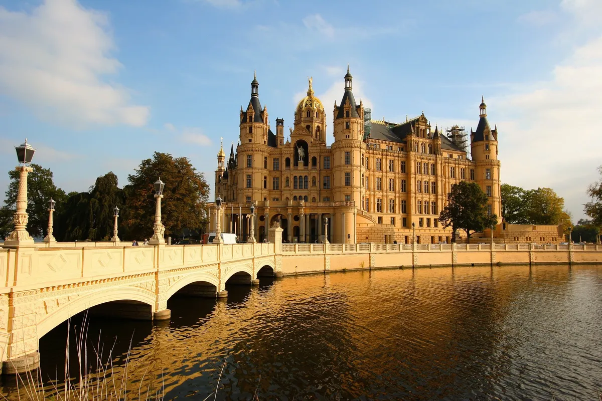 Stadtansicht von Schwerin