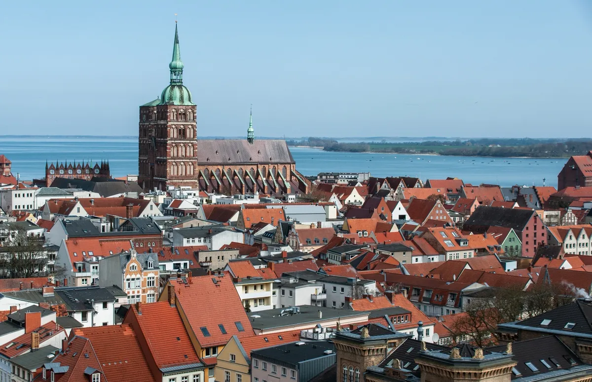 Stadtansicht von Stralsund