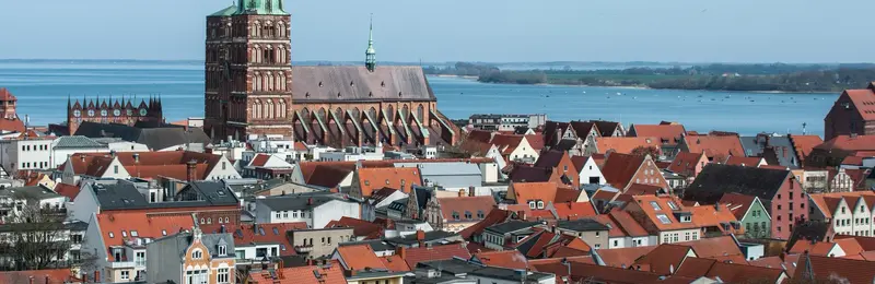 Stadtansicht von Stralsund