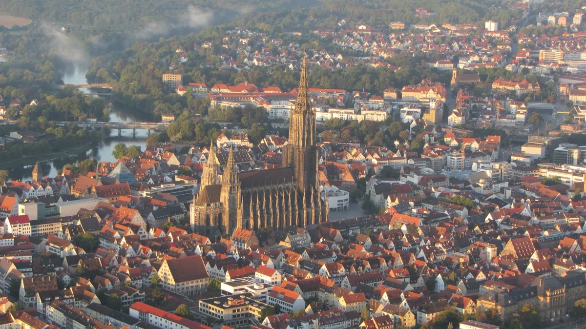 Stadtansicht von Ulm