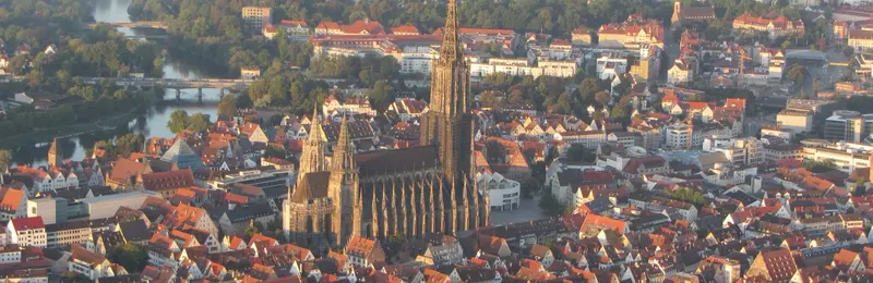 Stadtansicht von Ulm