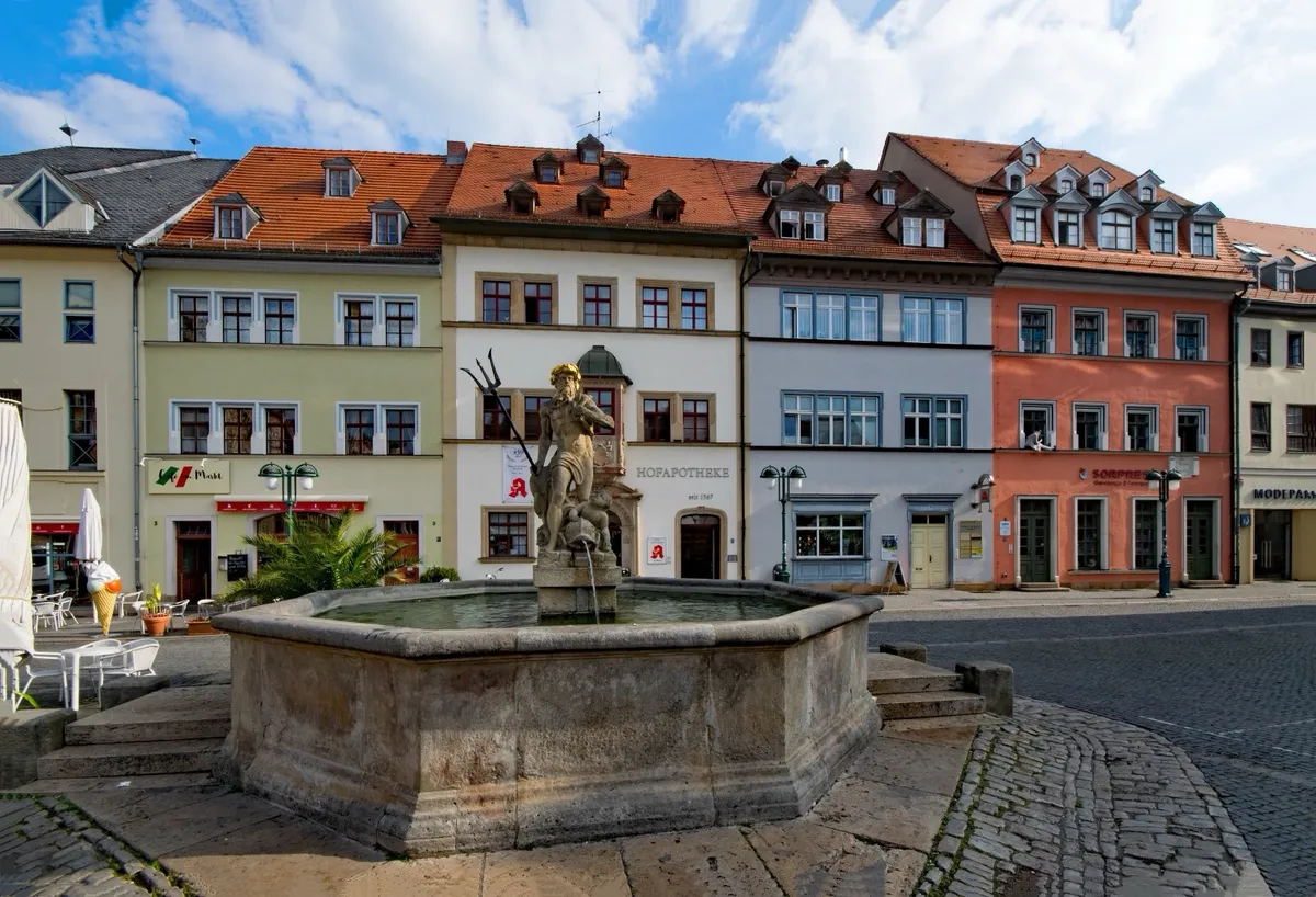 Stadtansicht von Weimar