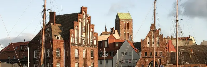 Stadtansicht von Wismar