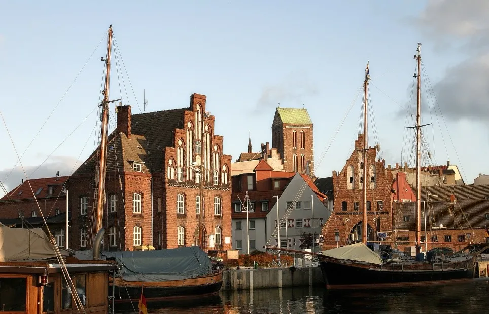 Stadtansicht von Wismar