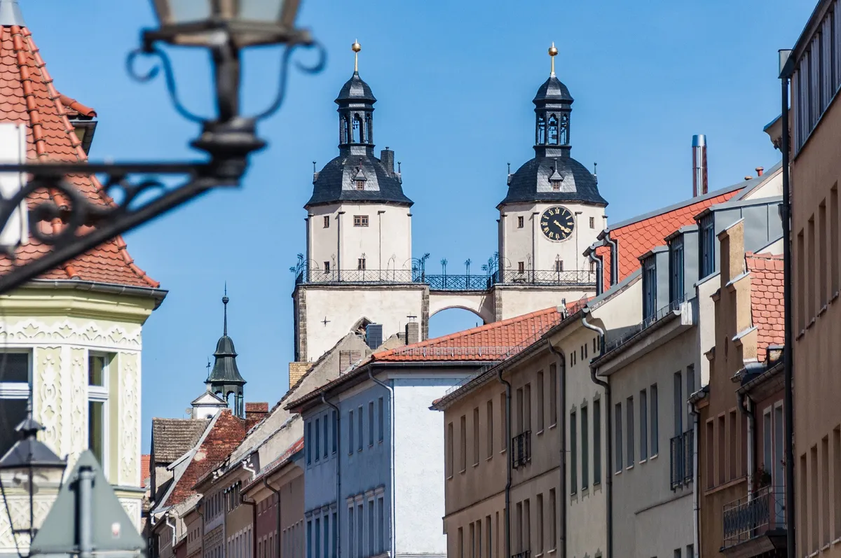 Stadtansicht von Wittenberg