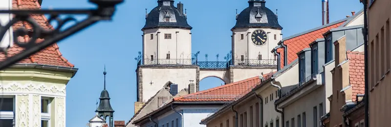 Stadtansicht von Wittenberg
