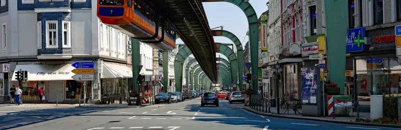 Stadtansicht von Wuppertal